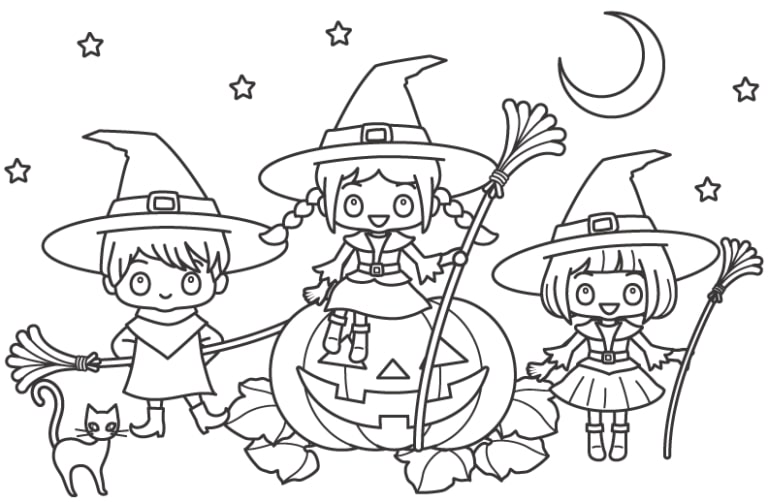 coloriage halloween gratuit