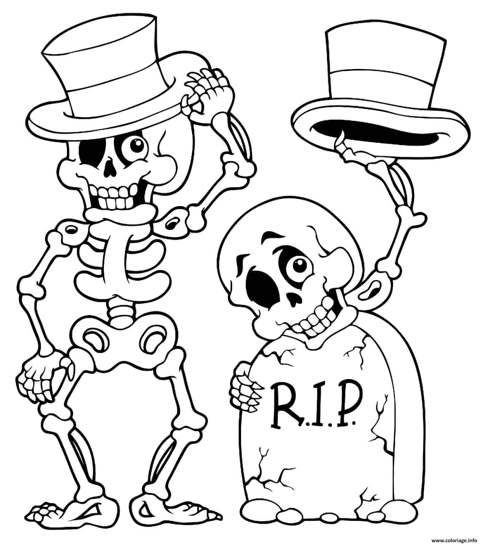 Coloriage d'halloween