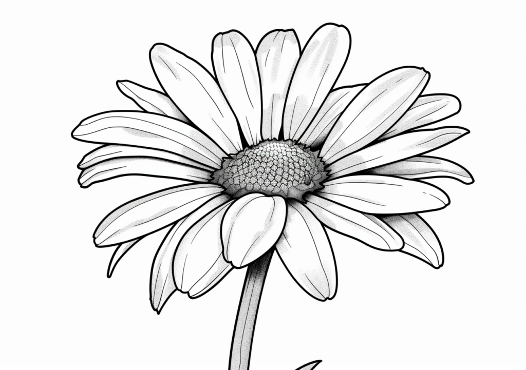 Coloriage tournesol